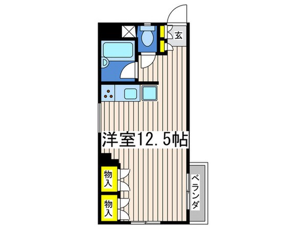 パラドールこうなんだいの物件間取画像